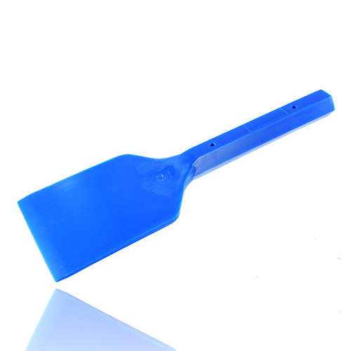 Schaber aus PE für Filterkuchen, PE-MD, Farbe Blau