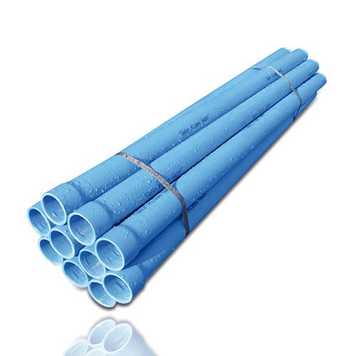 PVC Filter, glatte Ausführung mit Gewinde