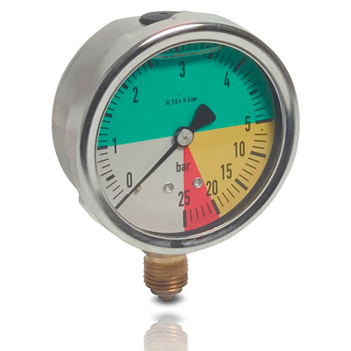 Manometer für Flüssigdünger