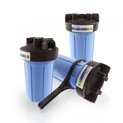 Pentek Wasserfilter Big Blue, 10 Zoll, 1 1/2 Zoll Ein- und Ausgang